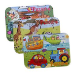 Wooden Puzzle in Tin - 12 Piece 